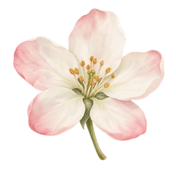 花をイメージしたイラスト